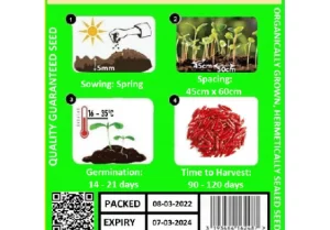 African Birds Eye Chilli Seeds